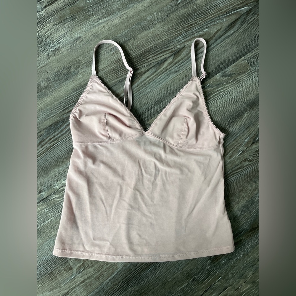 Urban Outfitters OUT FROM UNDER Women's Pink Je T'aime Stretch Cami Top Size S